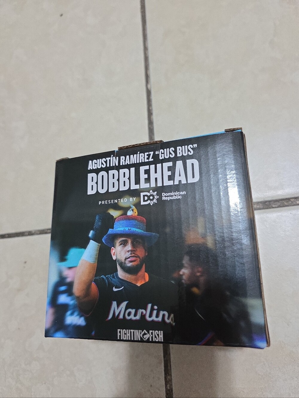 Baseball Bobblehead Box - Agustin Ramirez 'Gus Bus'